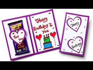 DIY Birthday Card Ideas 🎂 | Easy Handmade Pop Up Birthday Card Tutorial ✨
