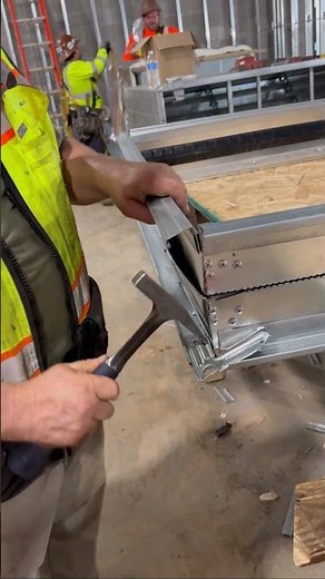 Making Flexible Duct Connections with Shop made TDC Flange