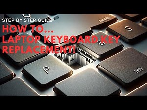 How to - Laptop Keyboard Key Replacement