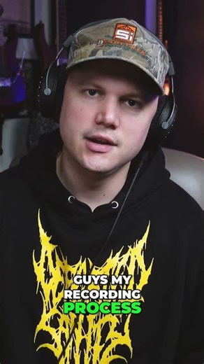 Metal Music Recording Secrets: Drew Creel's Studio Process Revealed! #shorts