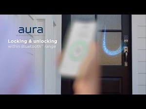 Aura Bluetooth smart lock - New from Weiser