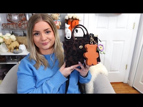 Whats in my bag? | Coach Cargo Tote 20