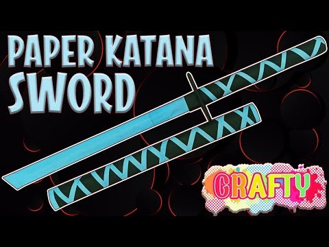 How To Make Paper KATANA 2.0 – New Version of Popular Origami!