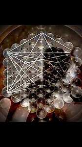 7.1K views · 40 reactions | Watch How to draw a Metatron’s Cube perfectly aligned with Glass MarblesMetatron’s Cube with Glass Marbles is created by drawing a Metatron’s cube on paper and then overlying this video onto a photo I have taken of my dish full of glass marbles. The alignment and symmetry are spectacular #alignment #369Manifestation #natureofflowers #sacredgeometryartist #marbles #geometryart #metatronscube #glassmarbles | Natureofflowers | Facebook