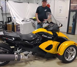 2009 Can Am Spyder GS (PRE-OWNED) - 17,400 Miles - FOR BUILD ONLY! SEE PRICING BELOW - BASE PRICE OF BIKE ONLY $8,950. For more info click the link: https://allthingschrome.net/bikes-for-sale | All Things Chrome