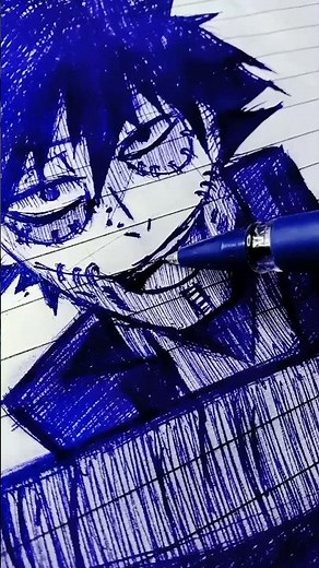 Quick Sketch of Dabi Todoroki #dabi #mha #anime #quicksketch