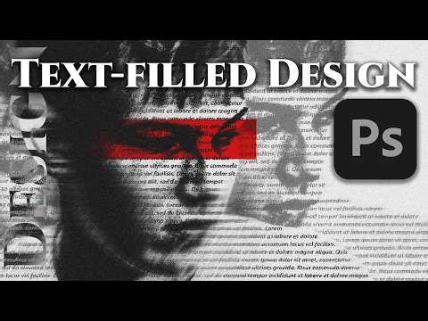 How to Create a Photo Text-Filled Effect in Photoshop (2025)