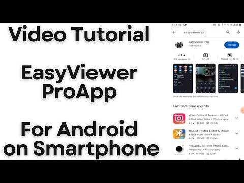 How to Install & Configure EasyViewer Pro Android App on Smartphones?