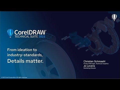 Discover what's new in CorelDRAW Technical Suite 2021 | Webinar recording