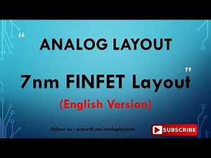 7nm FINFET Layout