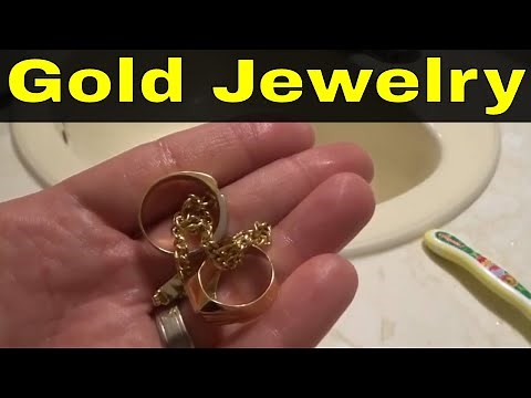 How To Clean Gold Jewelry Properly-Easy Tutorial