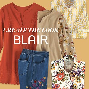 Define your late summer look with comfortable figure-flattering styles that you can dress up or down! | Blair