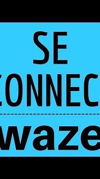 DISCONNECT WAZE, how to stop a GPS route and disconnect your account on the Waze application