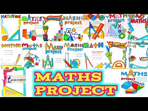maths | maths border design for project | maths project design | border designs for maths project