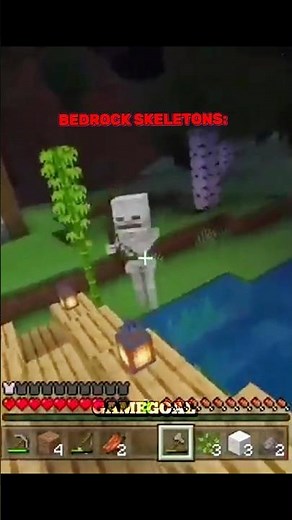 Java Skeletons vs Bedrock Skeletons 💀