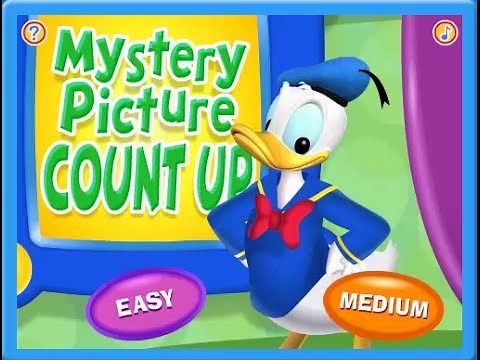 Mickey Mouse Clubhouse - Playhouse Disney - Mystery Picture Count Up Game