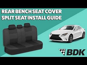 How To Install Seat Covers Using Hooks