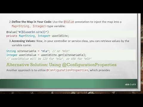 How to Read Values from application.yml in Java Spring with Variable Names