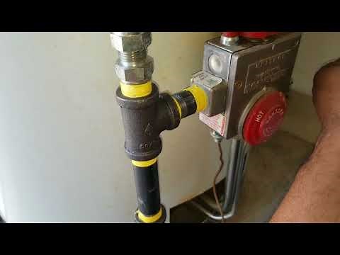 How to Install Water Heater Sediment Trap EASY!