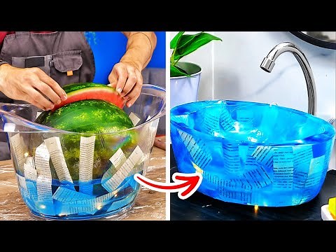 Amazing Epoxy Resin Creations To Decorate Your Home