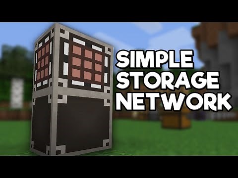Simple Storage Network Mod Spotlight - Minecraft 1.15.2