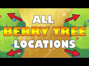 ALL BERRY TREE LOCATIONS and FARMING ROUTE in Pokemon Sword and Shield