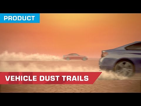 Vehicle Dust Trails Stock Footage Now Available | ActionVFX