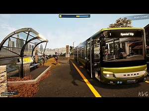 Bus Simulator 21 - Setra S418 LE Business - Test Drive Gameplay (PC UHD) [4K60FPS]