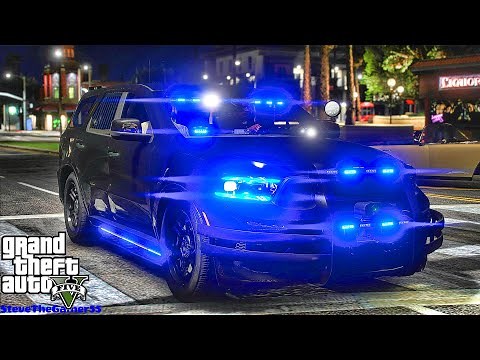 Playing GTA 5 As A POLICE OFFICER Gang Unit Patrol🔥🔥|| GTA 5 Lspdfr Mod| 4K
