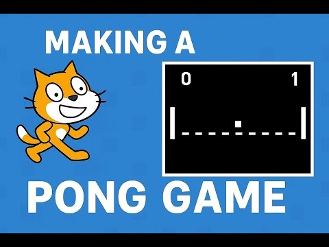 How to make a pong game in scratch!