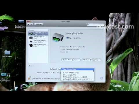 How to Set Your Default Printer on a Mac