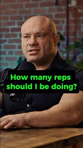 How many reps is optimal? For Strength vs Hypertrophy. | Dr. Mike Israetel #shorts
