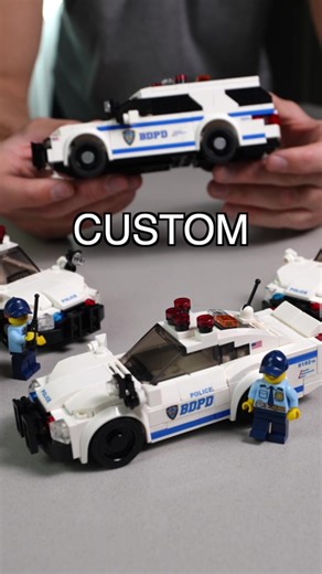 Custom LEGO Police Vehicles Showcase