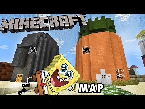 Minecraft Spongebob / Bikini Bottom World (Map Tour)