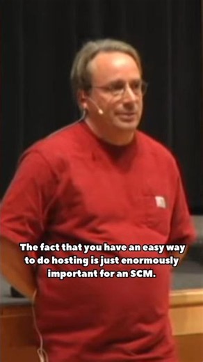 Linus Torvalds Explains Why GitHub Changed Everything #shorts #linux #git #github
