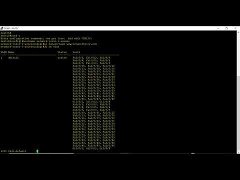 QUICK & EASY - Enable SSH and Setup Remote Access to the NEW SWITCH (Stack) - Using PuTTY & Real Lab