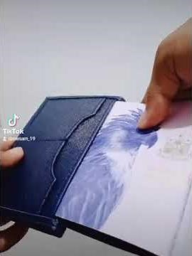 This is how you put your PASSPORT in your PASSPORT HOLDER.