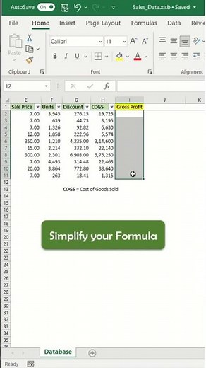 How to correctly write Formula in MS Excel | Streamline Excel Formula