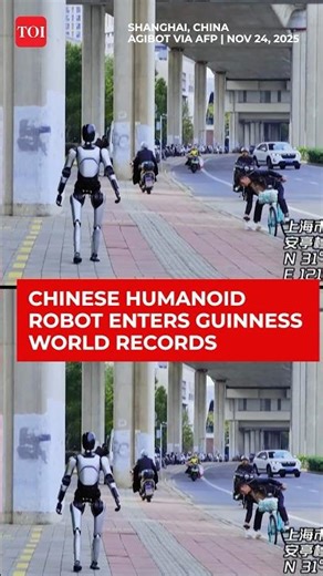 China’s Humanoid Robot Shocks World With Epic 100-Km Trek In 3 Days, Enters Guinness World Records
