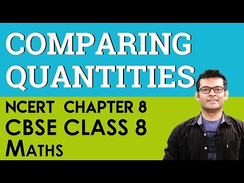 Comparing Quantities CBSE Class 8