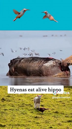 Hyenas eat alive hippo #hippo #hyena #hyenas #tiktokanimals #animalsoftiktok #animalworld #animals #animal #animalplanet #wildlife #wildnature #wild #wildanimal #wildlifephotography #predator #prey #CapCut