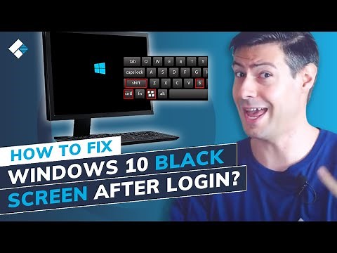How to Fix a Black Screen After Login in Windows 10
