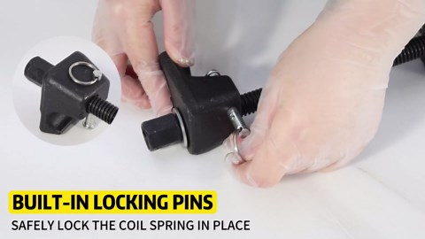 8MILELAKE Macpherson Strut Spring Compressor Tool, 2pcs coil spring compressor tool, 1/2" Square Drive Strut Compressor for Car Truck