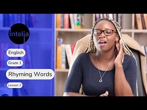 English Grade 1 | Rhyming Words | Lesson 3