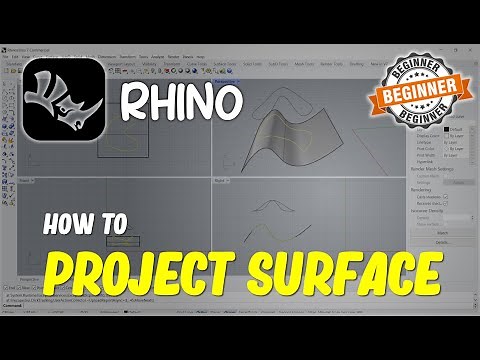 Rhino How To Project Surface