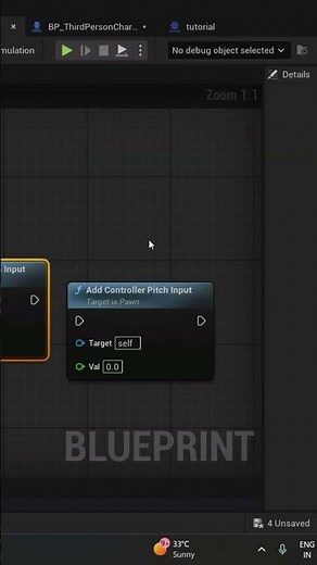 Unreal Engine 5 Add Controller Pitch Input Tutorial – Smooth Camera Look Control