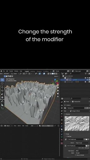 How to use height maps to make landscapes in Blender [3.0]