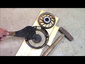 Repairing a Briggs and Straton Recoil Starter for a Snapper Lawnmower