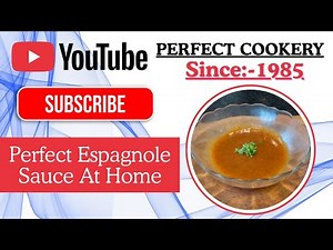 How to Make Espagnole Sauce | Easy French Sauce Recipe..