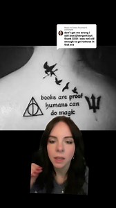 Iconic Bookish Multifandom Tattoos | Tumblr Era Highlights